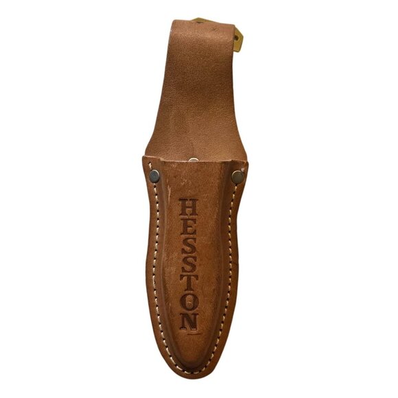 Hesston Leather Pliers Tool Sheath Holster Agriculture Advertising Farm Vintage - Picture 8 of 14